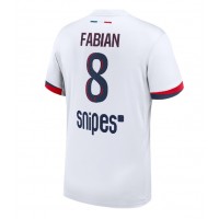 Camiseta Paris Saint-Germain Fabian Ruiz #8 Visitante Equipación 2025-26 manga corta